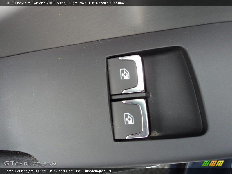 Night Race Blue Metallic / Jet Black 2016 Chevrolet Corvette Z06 Coupe