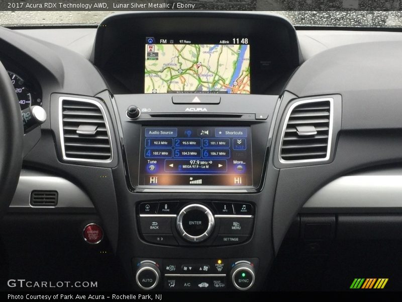 Lunar Silver Metallic / Ebony 2017 Acura RDX Technology AWD