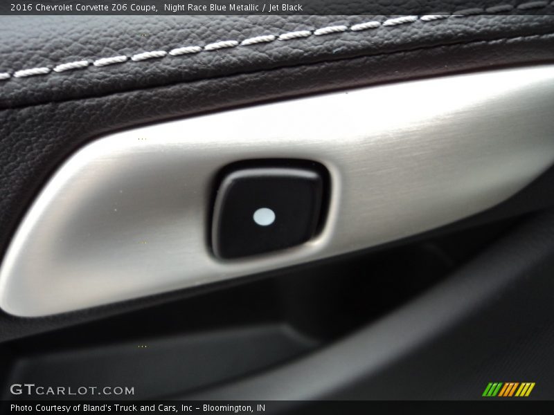 Night Race Blue Metallic / Jet Black 2016 Chevrolet Corvette Z06 Coupe