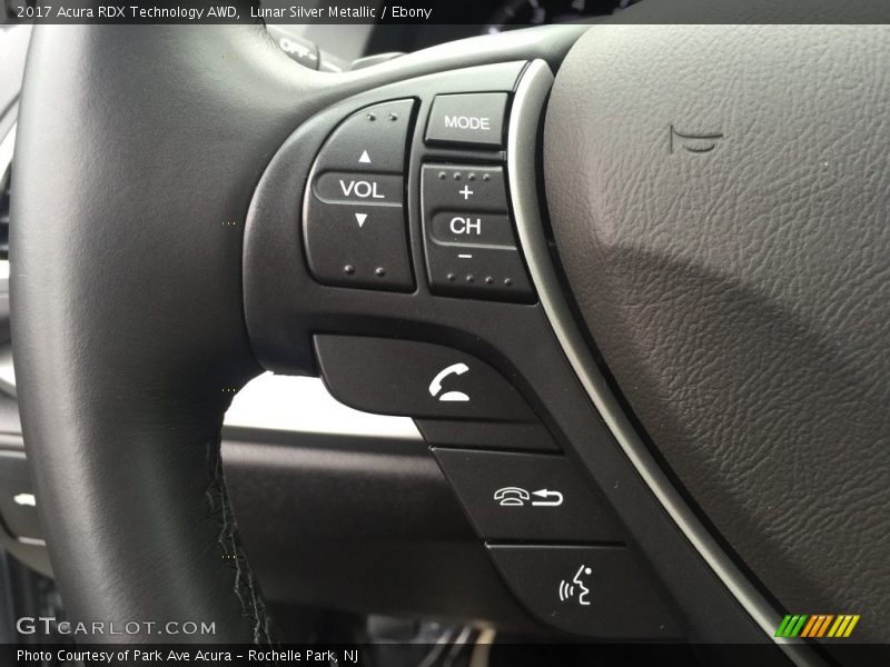 Lunar Silver Metallic / Ebony 2017 Acura RDX Technology AWD