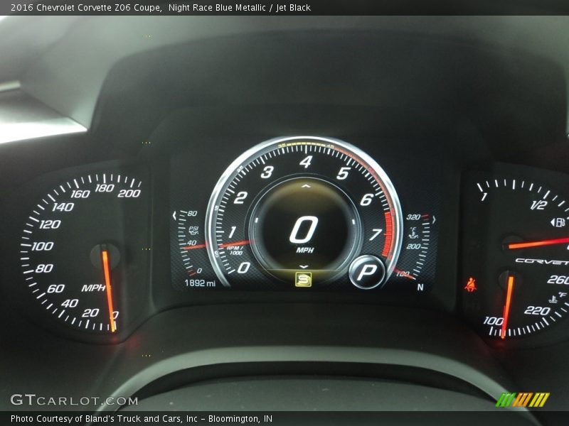  2016 Corvette Z06 Coupe Z06 Coupe Gauges