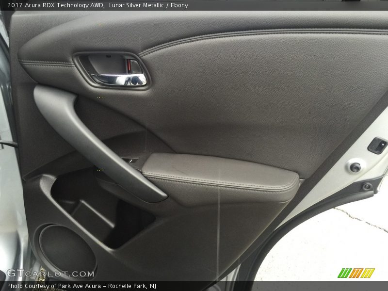Lunar Silver Metallic / Ebony 2017 Acura RDX Technology AWD