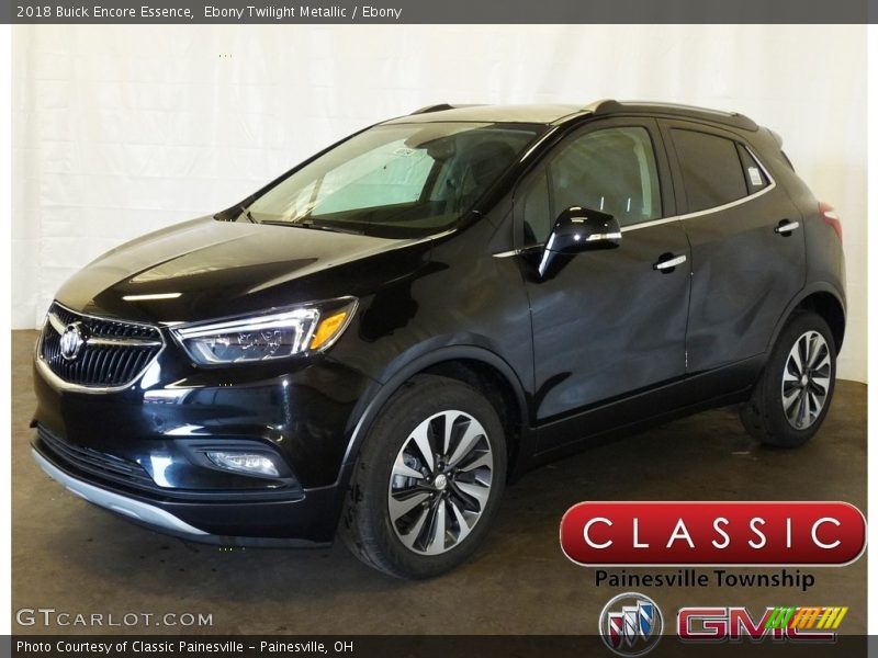 Ebony Twilight Metallic / Ebony 2018 Buick Encore Essence