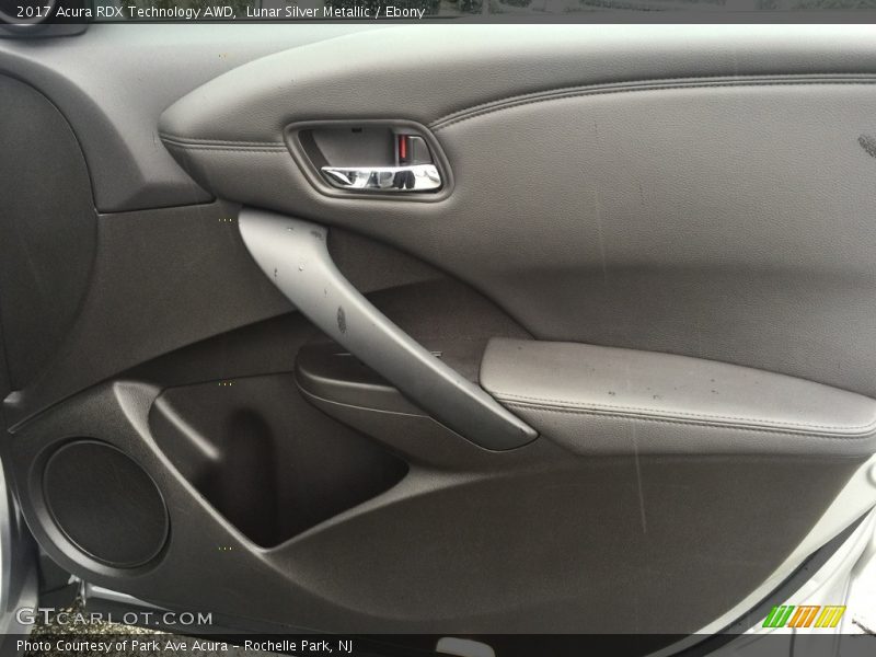 Lunar Silver Metallic / Ebony 2017 Acura RDX Technology AWD