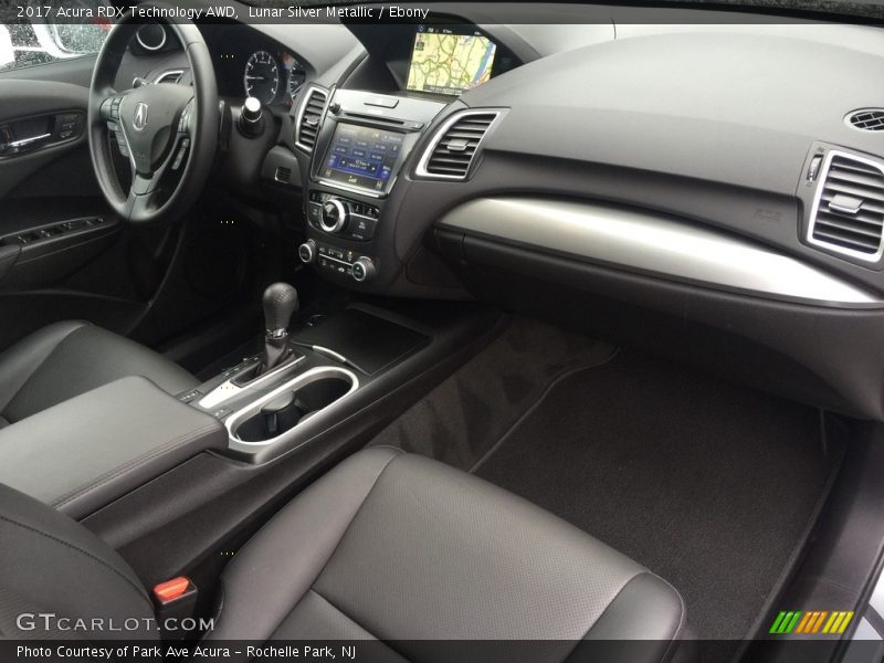 Lunar Silver Metallic / Ebony 2017 Acura RDX Technology AWD