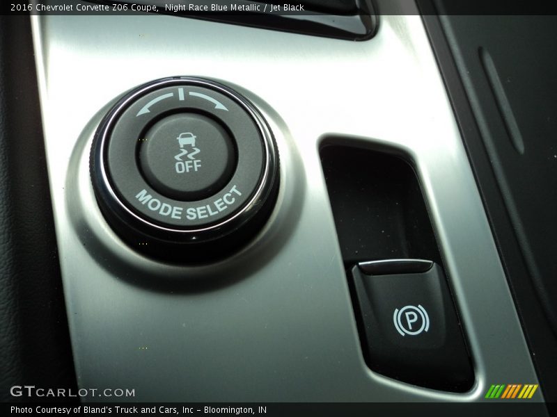 Night Race Blue Metallic / Jet Black 2016 Chevrolet Corvette Z06 Coupe