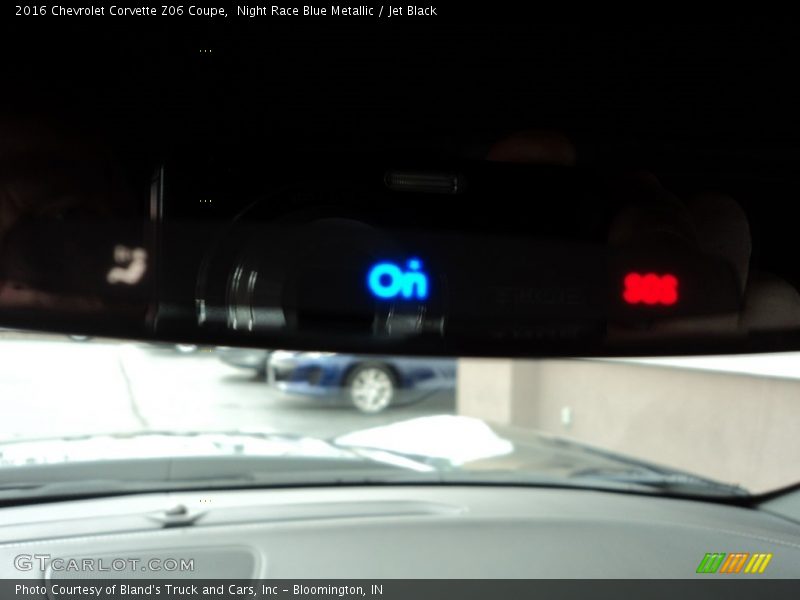 Night Race Blue Metallic / Jet Black 2016 Chevrolet Corvette Z06 Coupe