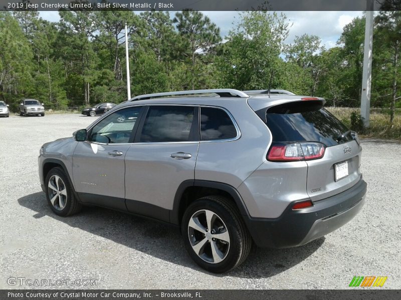 Billet Silver Metallic / Black 2019 Jeep Cherokee Limited