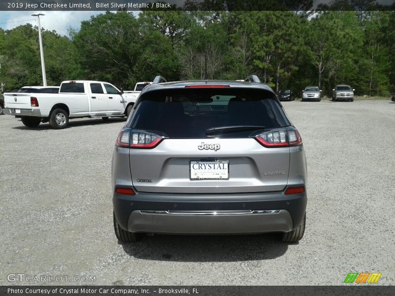 Billet Silver Metallic / Black 2019 Jeep Cherokee Limited