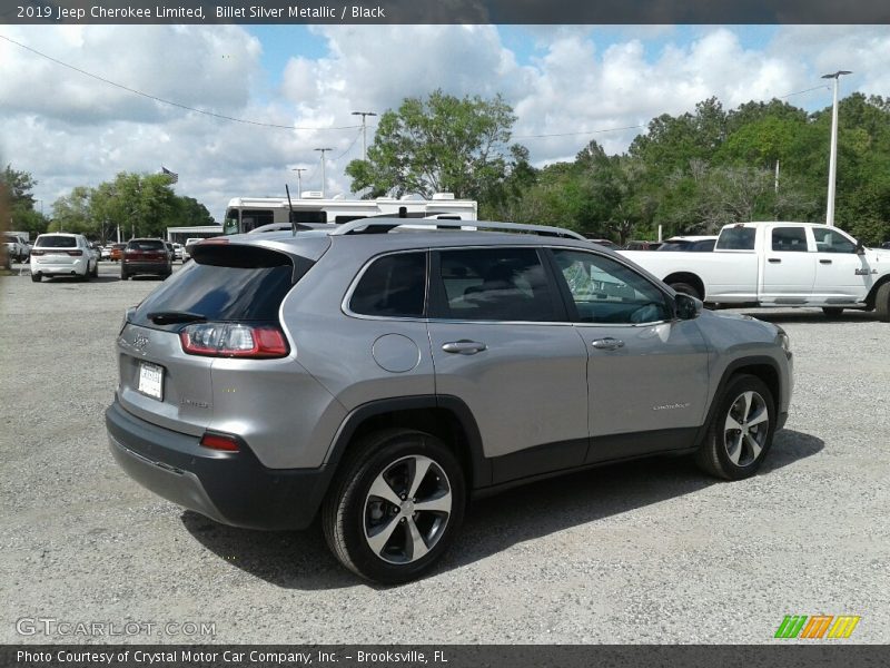 Billet Silver Metallic / Black 2019 Jeep Cherokee Limited