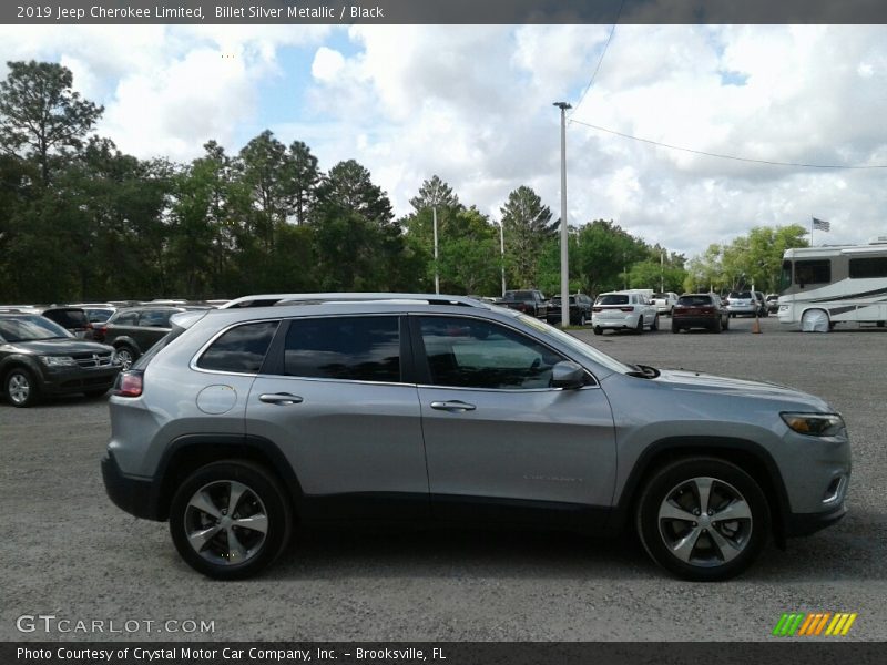 Billet Silver Metallic / Black 2019 Jeep Cherokee Limited