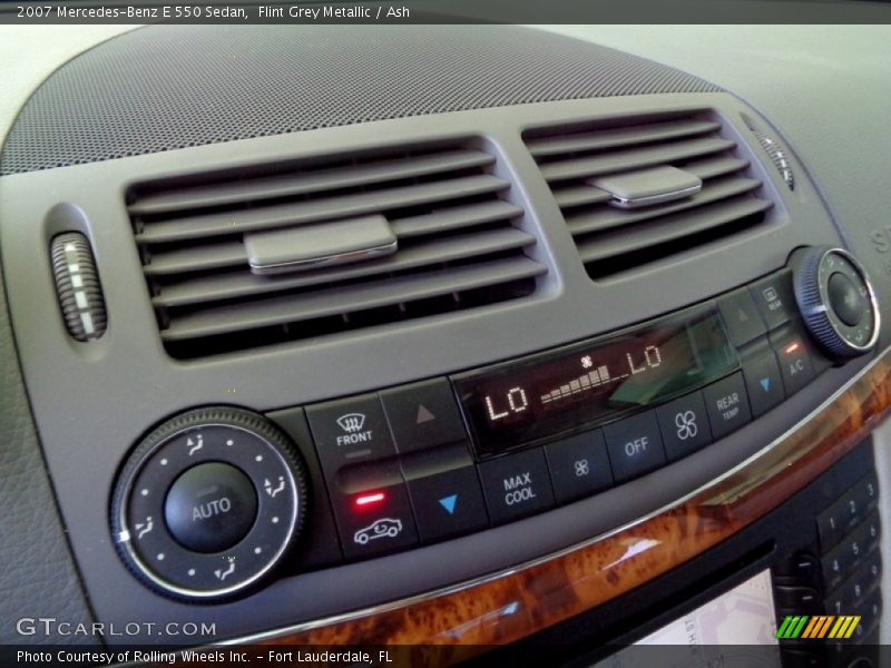 Flint Grey Metallic / Ash 2007 Mercedes-Benz E 550 Sedan