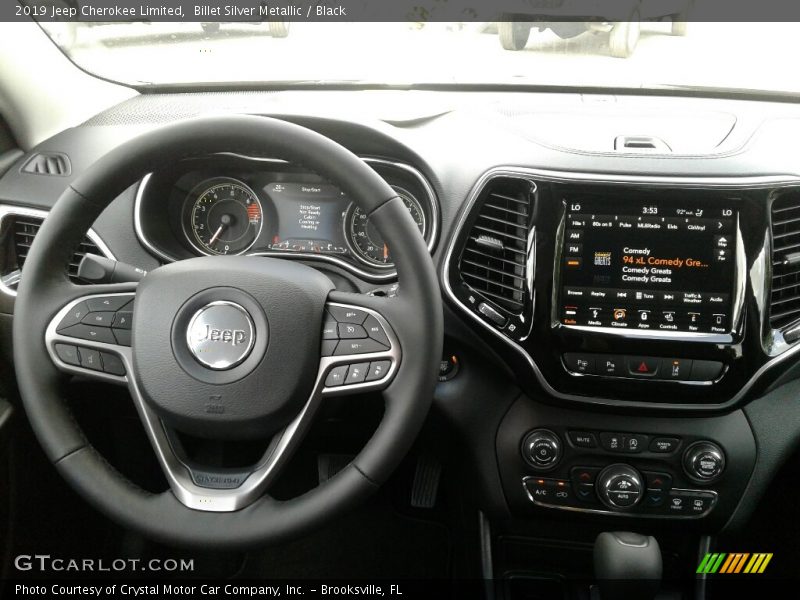 Dashboard of 2019 Cherokee Limited