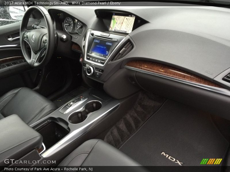 White Diamond Pearl / Ebony 2017 Acura MDX Technology SH-AWD