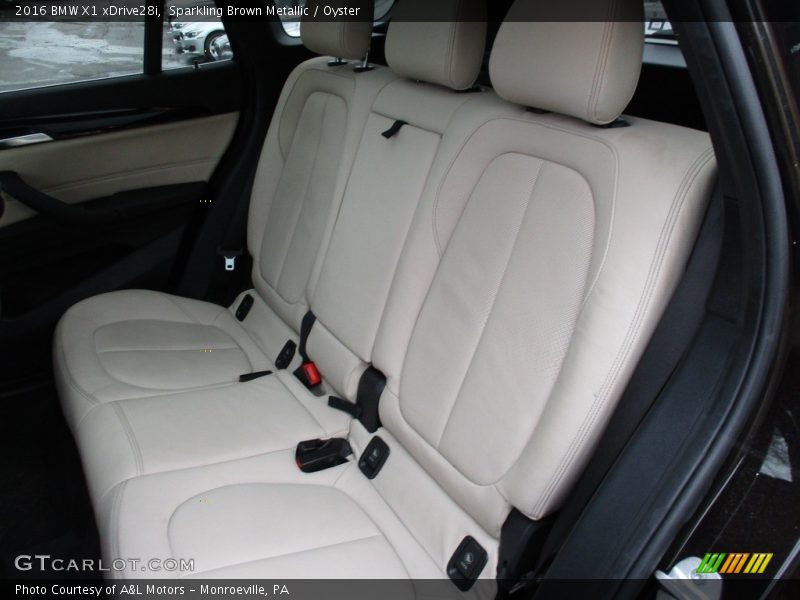 Sparkling Brown Metallic / Oyster 2016 BMW X1 xDrive28i