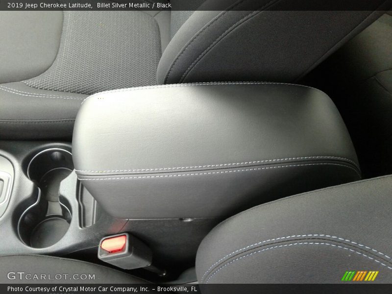 Billet Silver Metallic / Black 2019 Jeep Cherokee Latitude