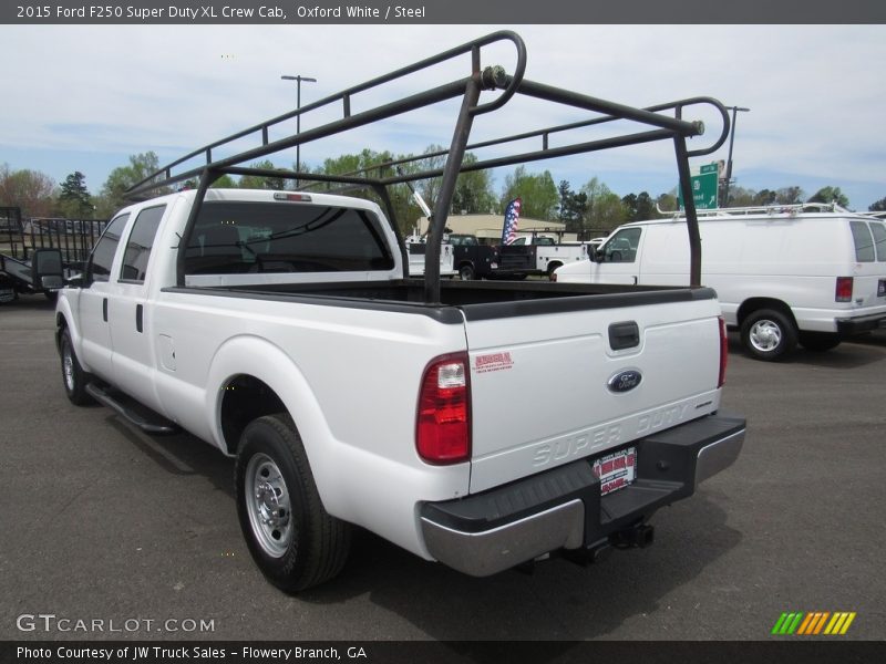 Oxford White / Steel 2015 Ford F250 Super Duty XL Crew Cab