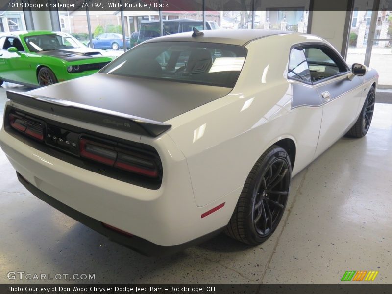 White Knuckle / Black 2018 Dodge Challenger T/A 392