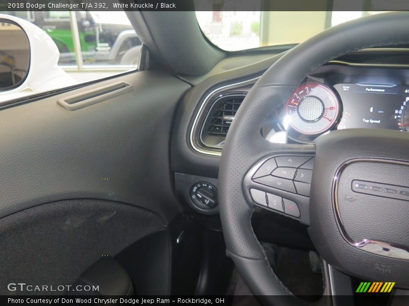 White Knuckle / Black 2018 Dodge Challenger T/A 392