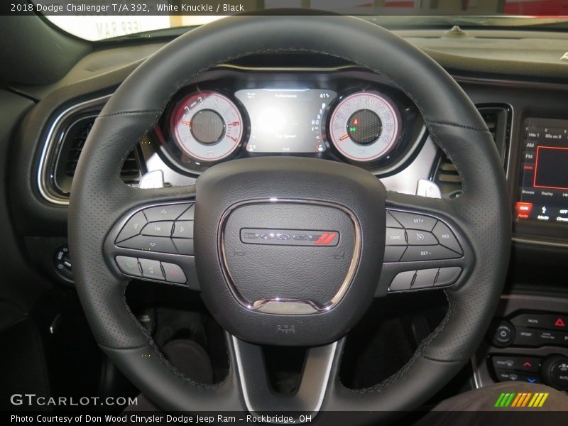 White Knuckle / Black 2018 Dodge Challenger T/A 392