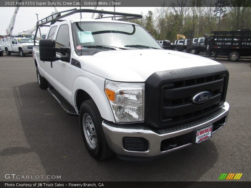 Oxford White / Steel 2015 Ford F250 Super Duty XL Crew Cab