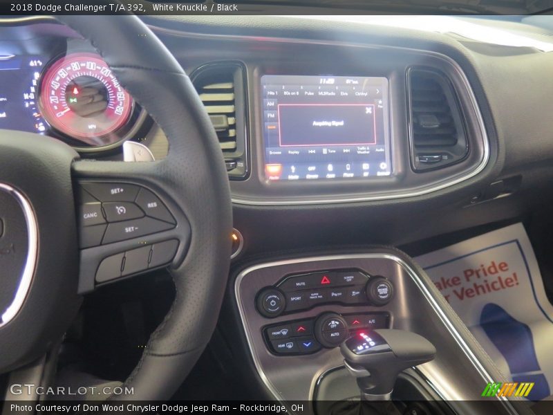 White Knuckle / Black 2018 Dodge Challenger T/A 392