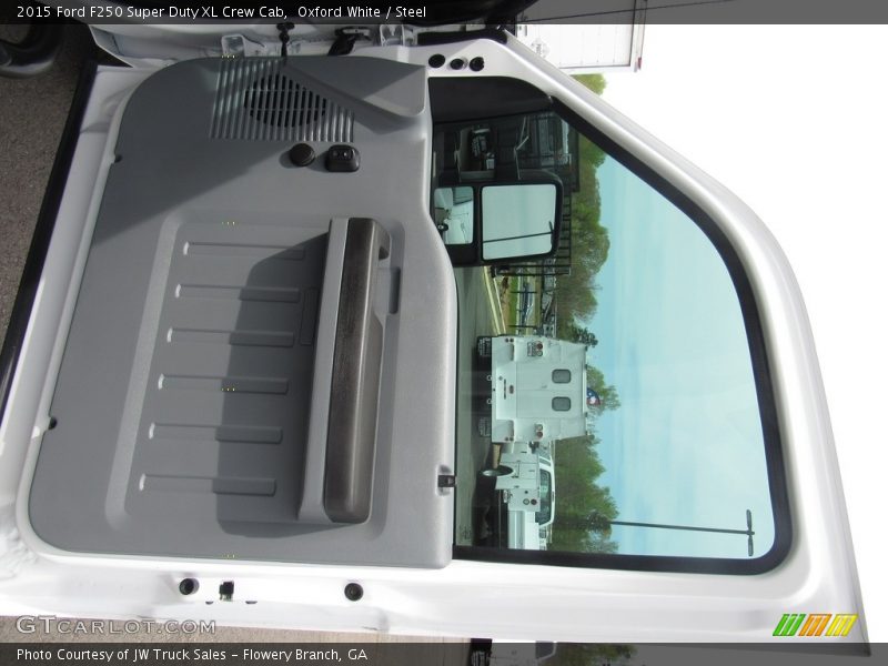 Oxford White / Steel 2015 Ford F250 Super Duty XL Crew Cab