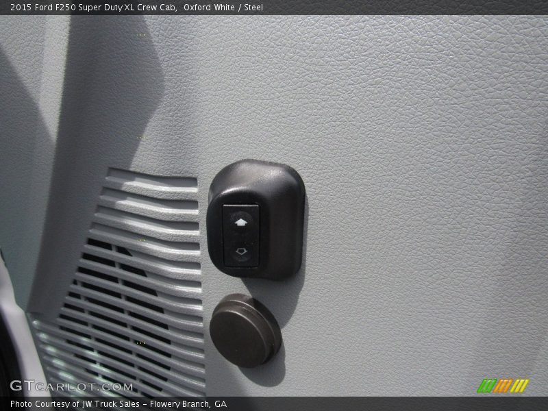 Oxford White / Steel 2015 Ford F250 Super Duty XL Crew Cab