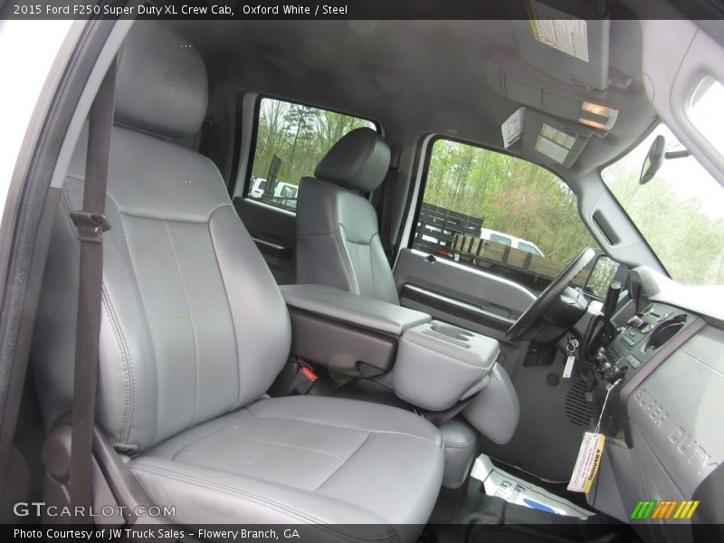 Oxford White / Steel 2015 Ford F250 Super Duty XL Crew Cab