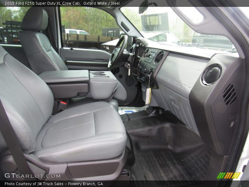 Oxford White / Steel 2015 Ford F250 Super Duty XL Crew Cab