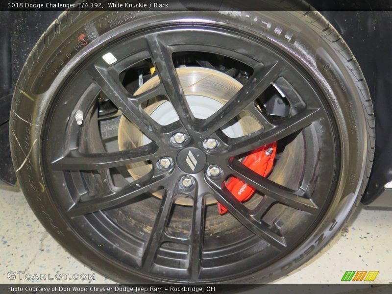 White Knuckle / Black 2018 Dodge Challenger T/A 392