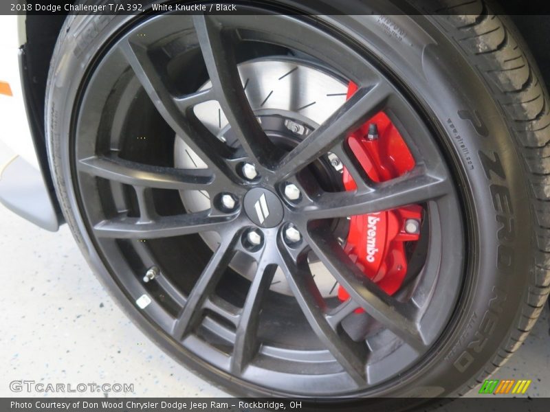 White Knuckle / Black 2018 Dodge Challenger T/A 392