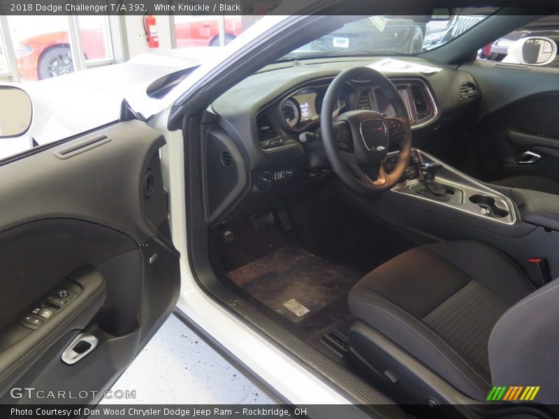 White Knuckle / Black 2018 Dodge Challenger T/A 392