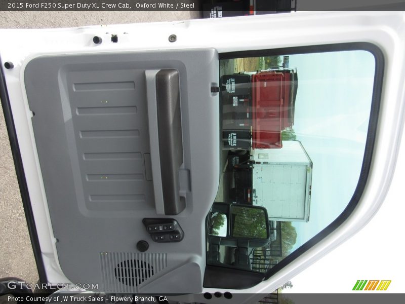 Oxford White / Steel 2015 Ford F250 Super Duty XL Crew Cab