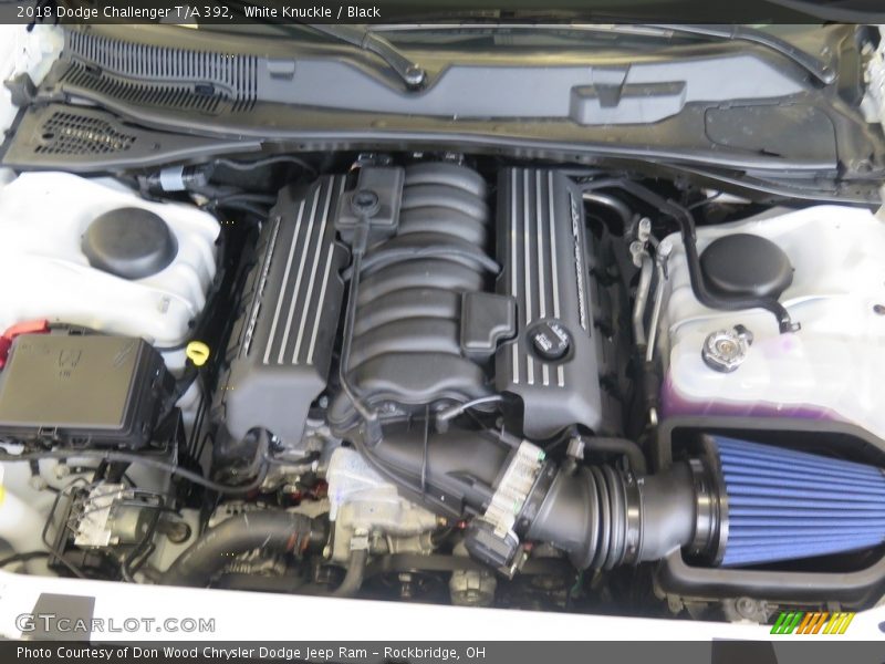 White Knuckle / Black 2018 Dodge Challenger T/A 392