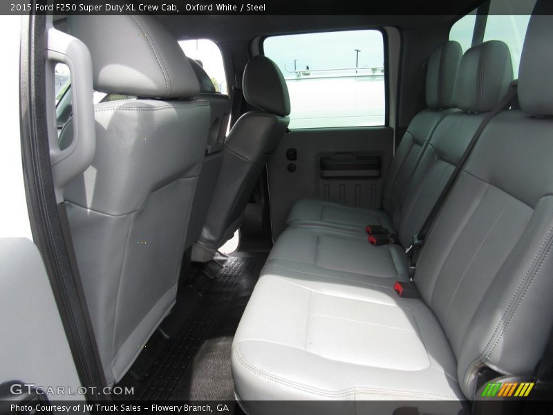 Oxford White / Steel 2015 Ford F250 Super Duty XL Crew Cab
