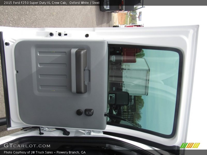 Oxford White / Steel 2015 Ford F250 Super Duty XL Crew Cab