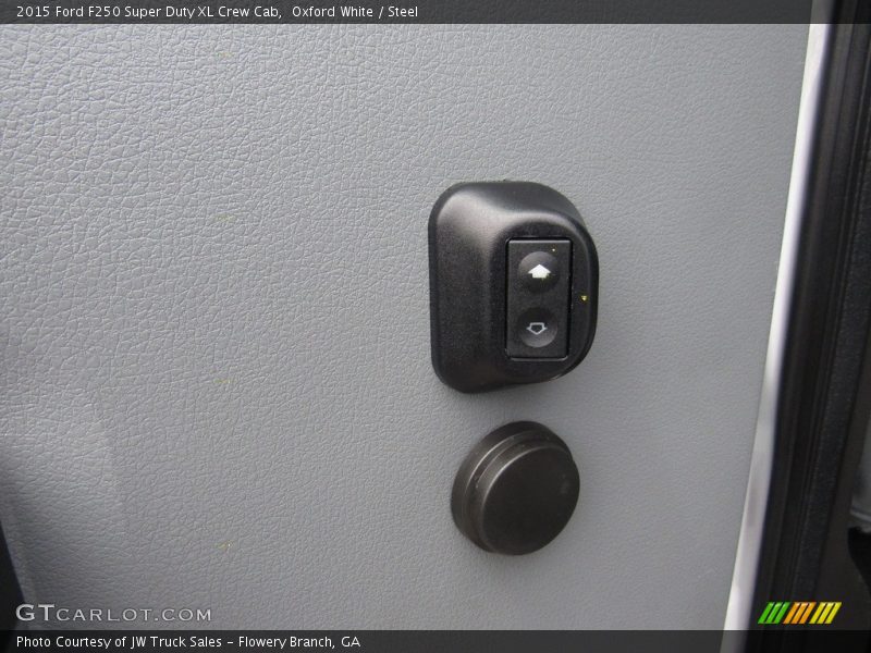 Oxford White / Steel 2015 Ford F250 Super Duty XL Crew Cab
