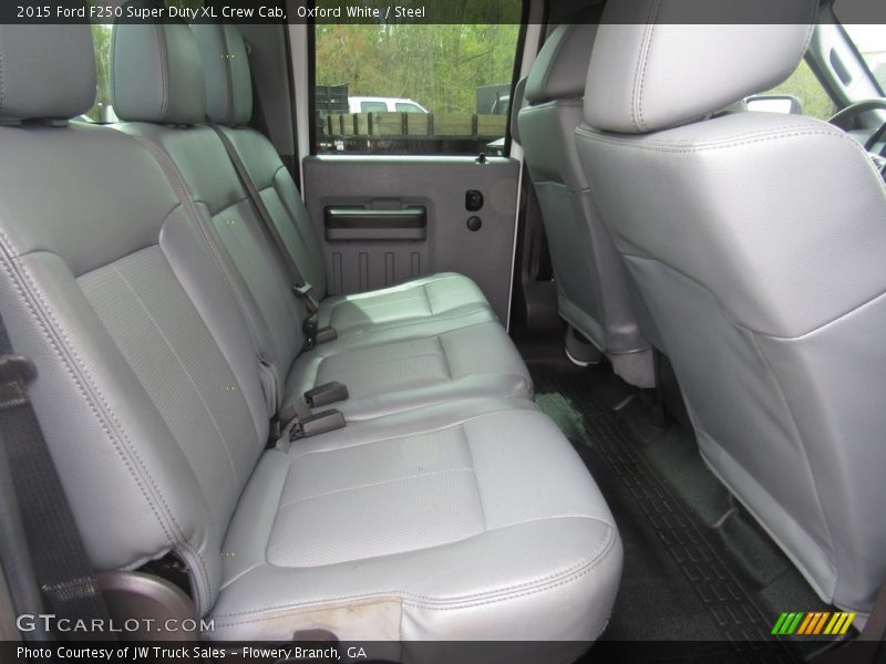Oxford White / Steel 2015 Ford F250 Super Duty XL Crew Cab