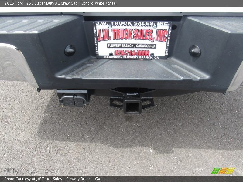 Oxford White / Steel 2015 Ford F250 Super Duty XL Crew Cab
