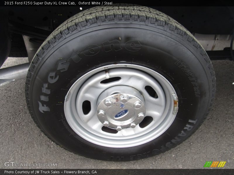 Oxford White / Steel 2015 Ford F250 Super Duty XL Crew Cab