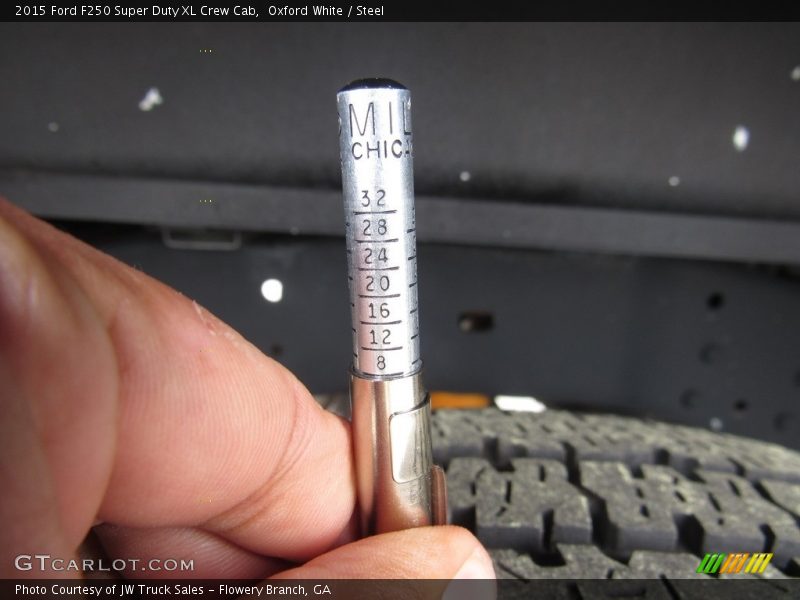 Oxford White / Steel 2015 Ford F250 Super Duty XL Crew Cab