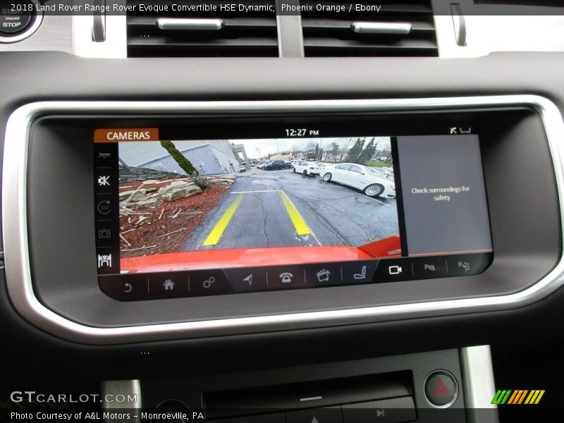 Phoenix Orange / Ebony 2018 Land Rover Range Rover Evoque Convertible HSE Dynamic