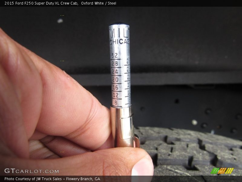 Oxford White / Steel 2015 Ford F250 Super Duty XL Crew Cab