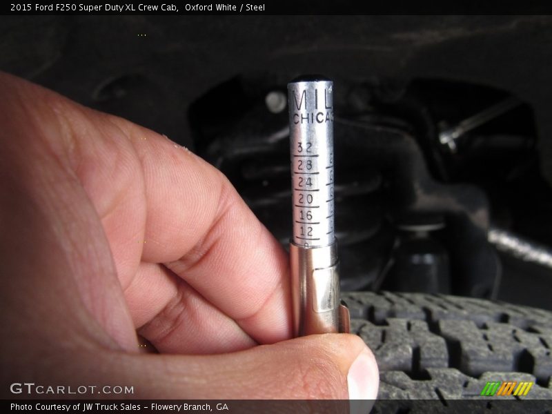 Oxford White / Steel 2015 Ford F250 Super Duty XL Crew Cab