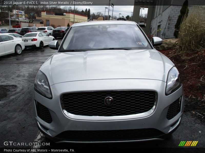 Indus Silver Metallic / Ebony/Ebony 2018 Jaguar E-PACE S