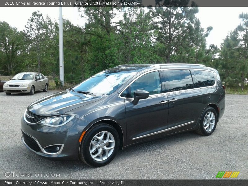 Granite Crystal Metallic / Black/Alloy 2018 Chrysler Pacifica Touring L Plus