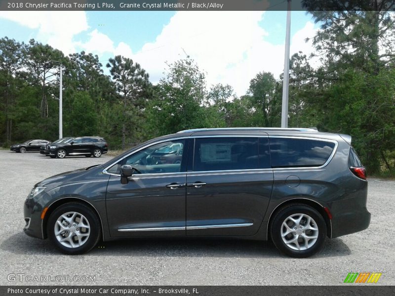 Granite Crystal Metallic / Black/Alloy 2018 Chrysler Pacifica Touring L Plus