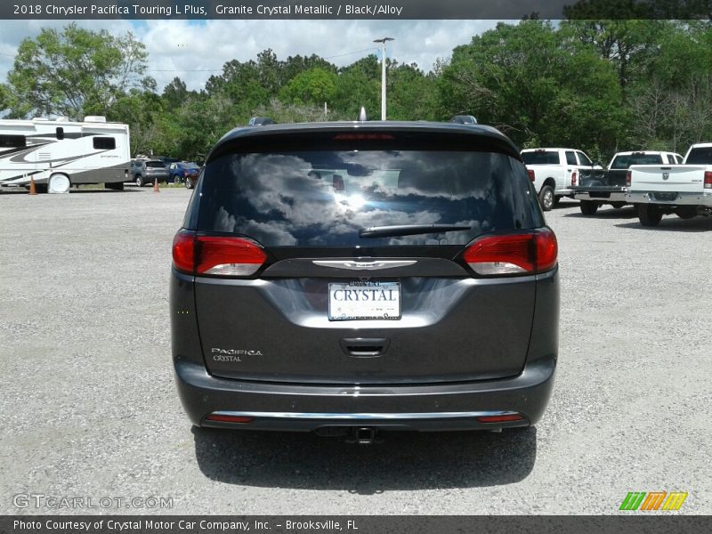 Granite Crystal Metallic / Black/Alloy 2018 Chrysler Pacifica Touring L Plus