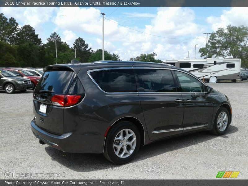 Granite Crystal Metallic / Black/Alloy 2018 Chrysler Pacifica Touring L Plus
